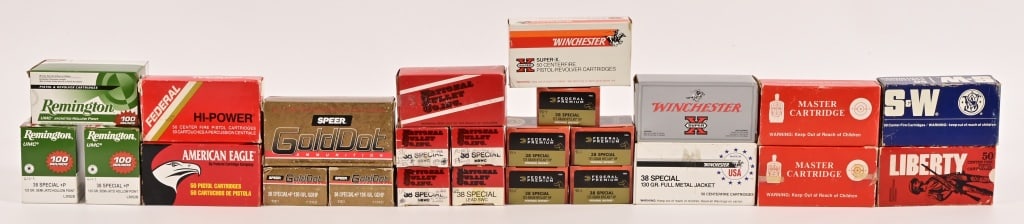 (1200+ Rounds) Factory .38 Special Ammo: (1200+ Rounds) Factory .38 Special Ammo