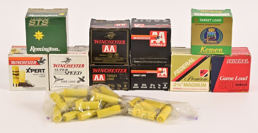 (250+ Shells) Factory 20 Gauge Shotgun Ammo (1 of 4)