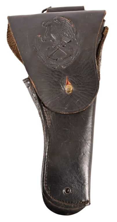 Mexican Navy Leather Flap Holster (1 of 4)