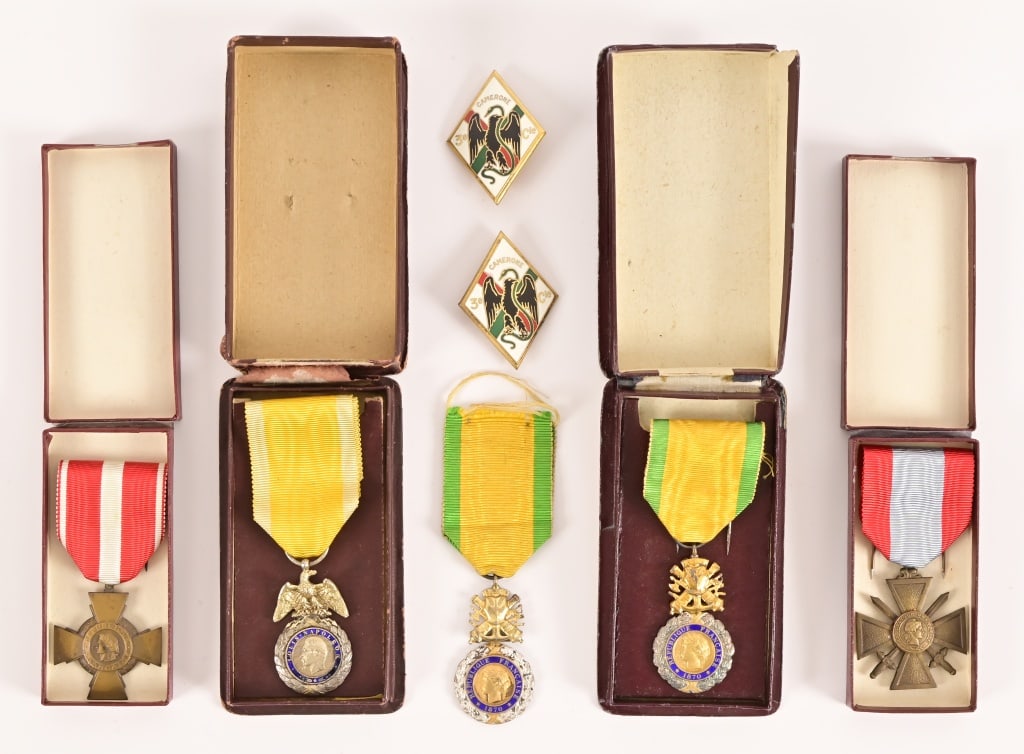 French Republic Medals c.1870's: From the Applewhite-Clark Collection.