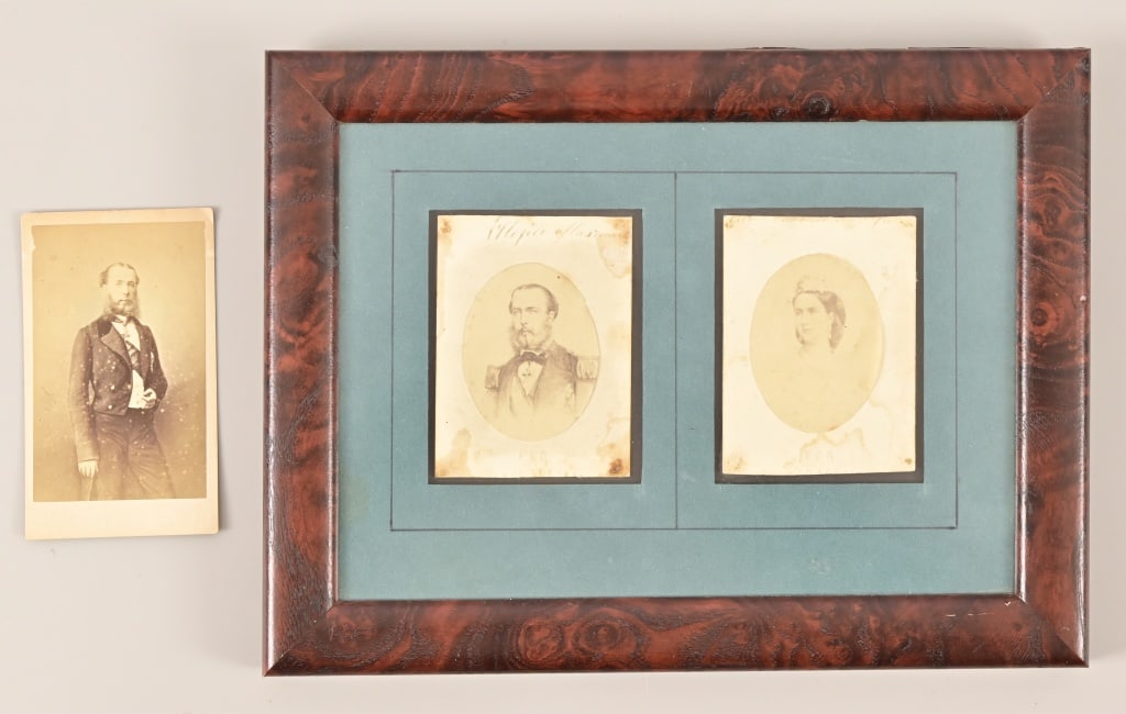 Archduke Maximilian, wife Carlota Carte-de-Visites (1 of 6)