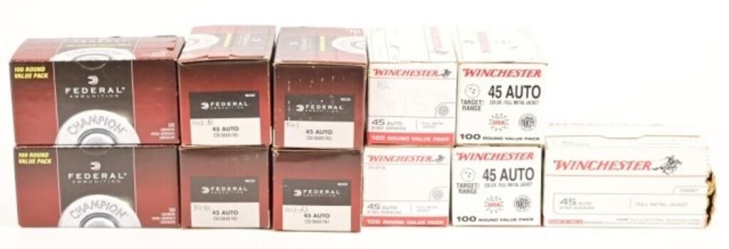 Factory .45 ACP FMJ Ammo (1100 Rounds) (1 of 1)