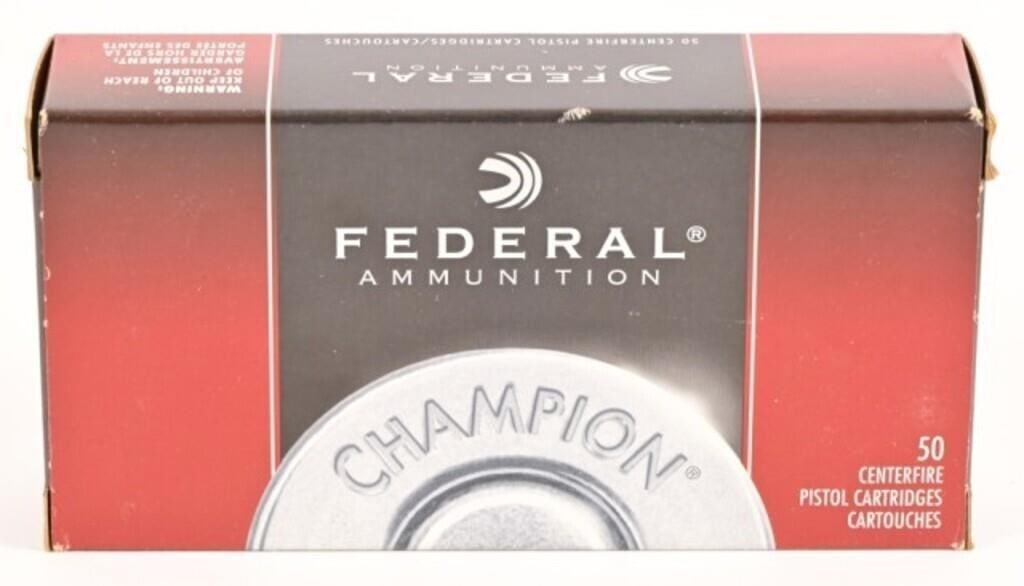 Federal .45 ACP Ammo (900 Rounds): (900 Rounds) Federal .45 ACP Ammo
