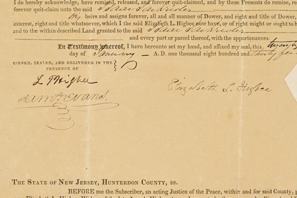 1835 Indenture Document - 18