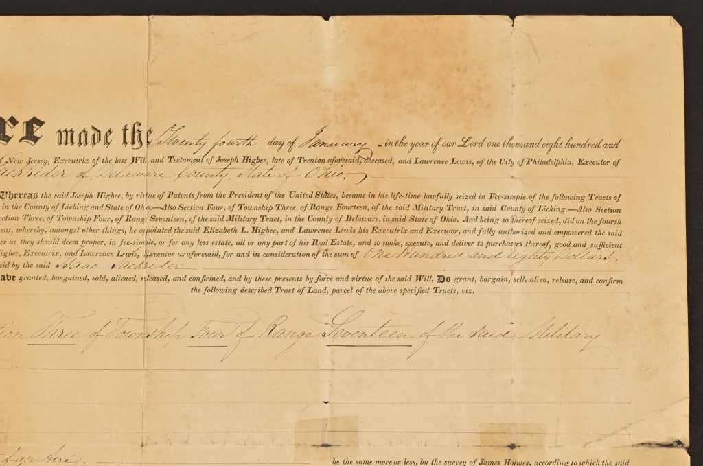 1835 Indenture Document - 3