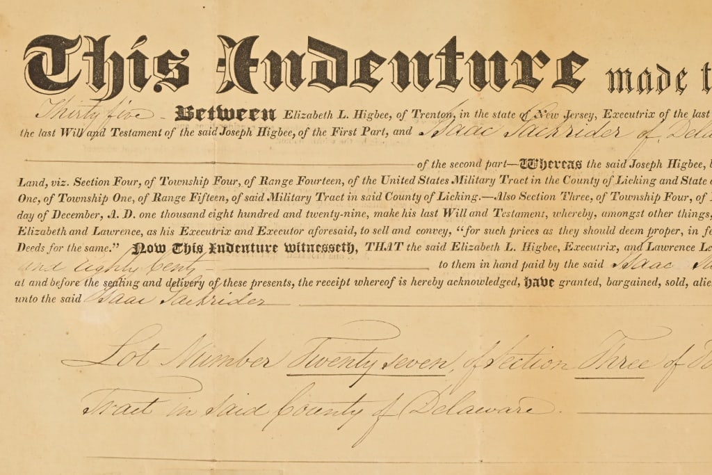 1835 Indenture Document - 6