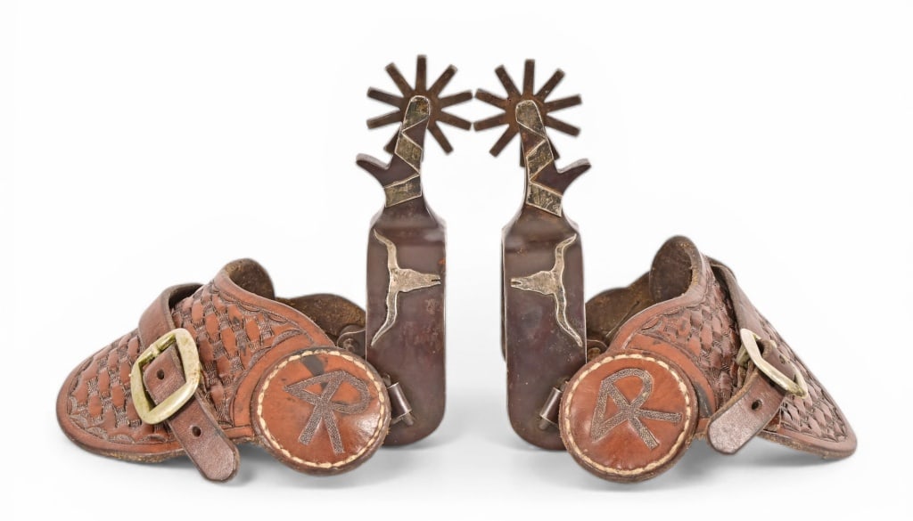 Bo Bonds Custom Mounted Spurs (1 of 14)