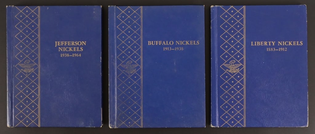 (3) Collections Of Nickels (1 of 20)