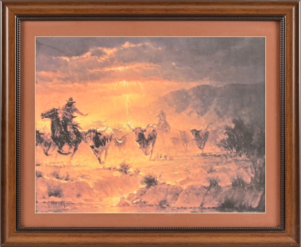 G. Harvey Framed Print: 28" x 34"