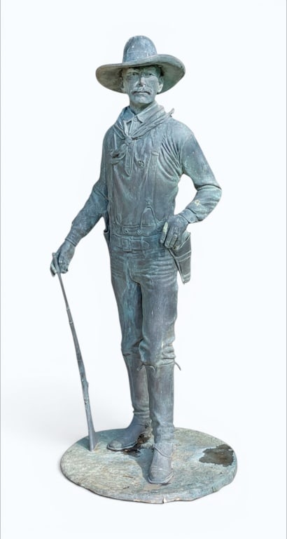 Texas Ranger Life Sized Bronze by Edd Hayes (1 of 10)