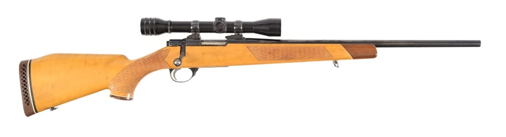 Sako L461 Forester .222 Rifle With Redfield Scope: From the estate collection of former Mobil Oil President L.H. True 20" barrel. Modern