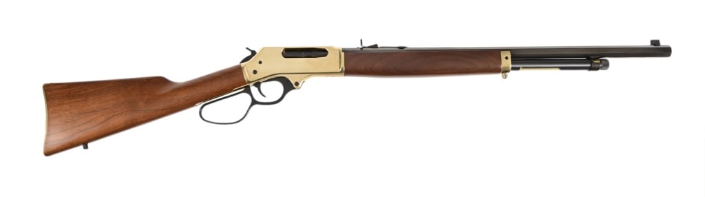 Henry Golden Boy Model H010B .45-70 Rifle: S/N: FFSB31555. Lever action, 22" barrel. Modern.