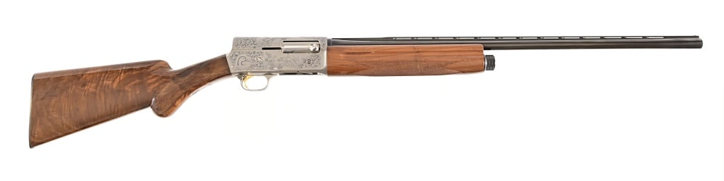 Browning Ducks Unlimited Light A5 20 Gauge Shotgun: S/N 90DU001151. 26" barrel. Engraved. Modern