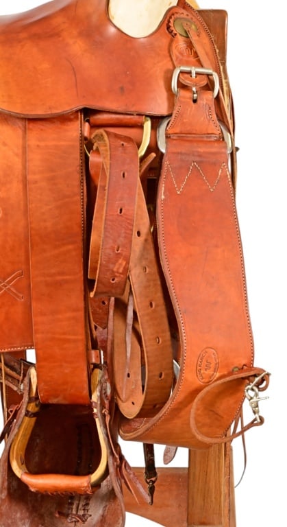 King Ranch Custom Saddle - 20