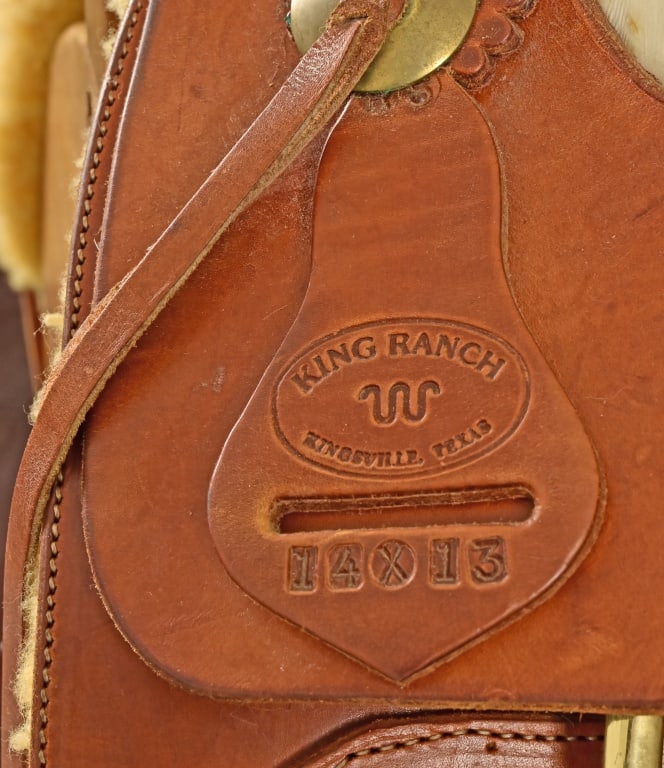 King Ranch Custom Saddle - 4