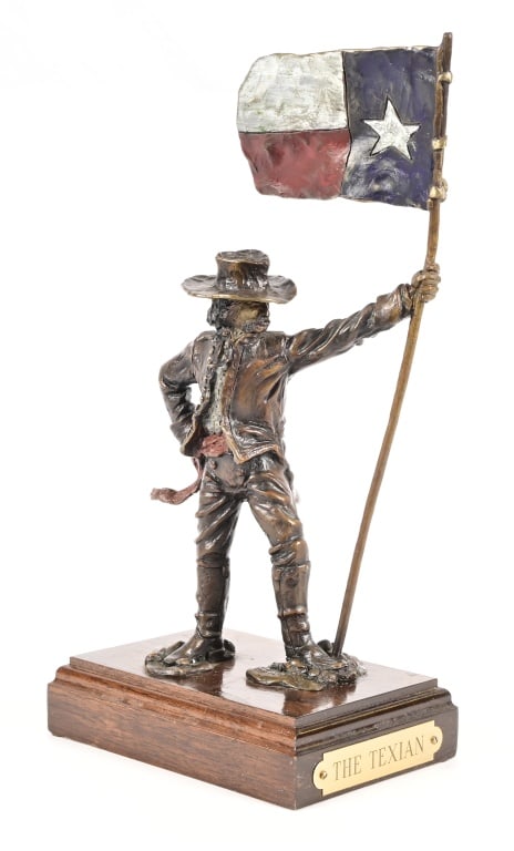 The Texian Bronze by Craig Campobella: 13x5x7