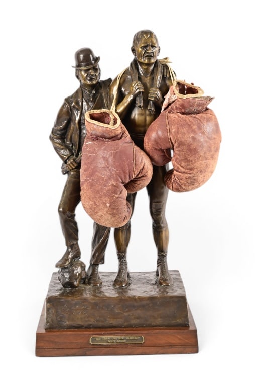Scott Rogers "We Take On All Comers Bronze" (1 of 20)