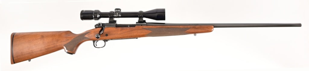 Winchester Model 70 .30-06 Bolt Action Rifle: S/N: G294389. Bolt action Classic Sporter rifle with Bushnell 3-9x42 scope. 23 1/2" barrel. Modern.