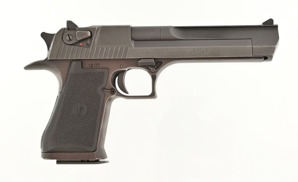 Magnum Research Desert Eagle .357 Magnum: S/N 13177. 6" barrel. Made by IMI Israel. Modern
