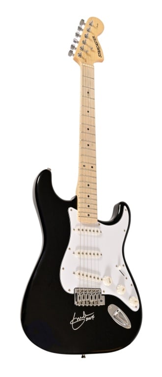 Eric Clapton Autographed Fender Starcaster Guitar (1 of 7)