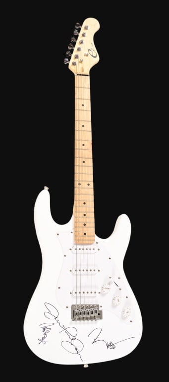 Led Zepplin Autographed Electric Guitar (1 of 9)