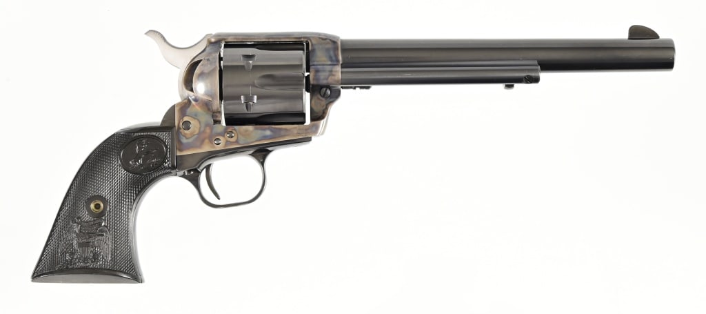 Colt Model 1873 SAA .357 Magnum Revolver: 7 1/2" barrel, in Colt case. Modern.