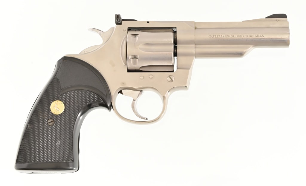 Colt Trooper MK III .357 Magnum Revolver: 4" barrel. Modern.