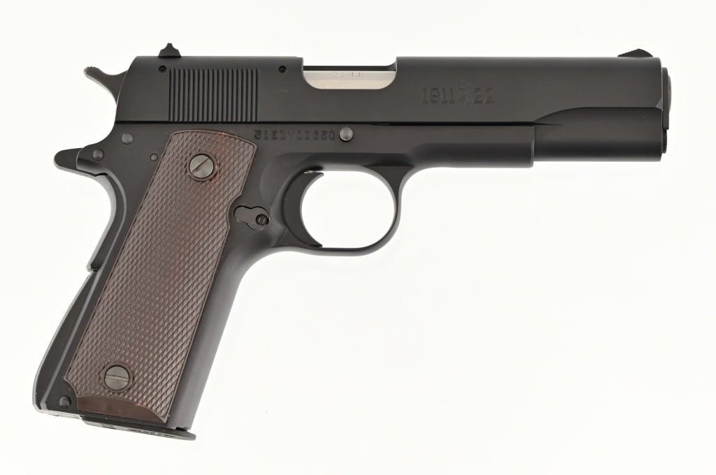 Browning 1911-22 .22LR Pistol: 4 1/4" barrel. Modern.