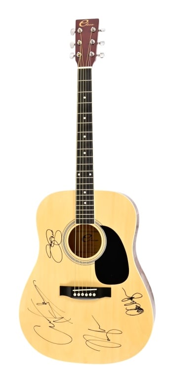 Crosby Stills Nash & Young Autographed Guitar (1 of 11)
