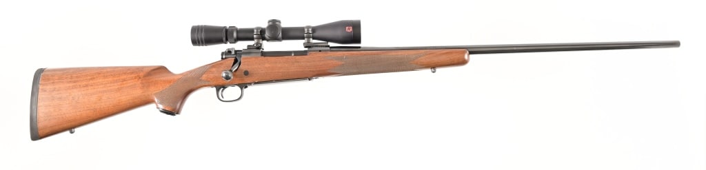 Winchester Model 70 300 Weatherby Mag w/ Scope: Bolt Action, 26" Barrel, Redfield 3x9 Scope (SN#435708X). Modern