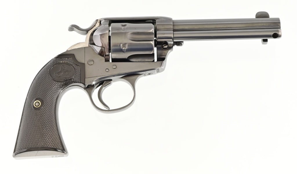Colt Bisley SAA .41 Colt Revolver: Bisley Model. 4 3/4" barrel. Re-blued. Modern