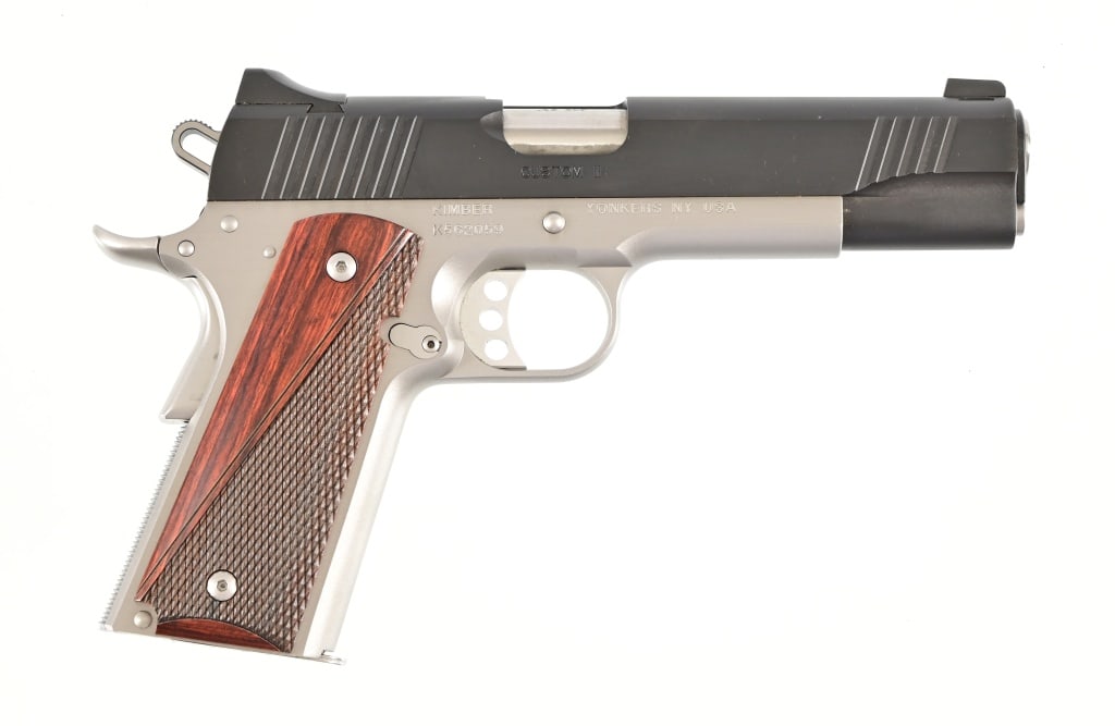 Kimber 1911 Custom II .45 ACP: 5" barrel. in original factory case. Modern.