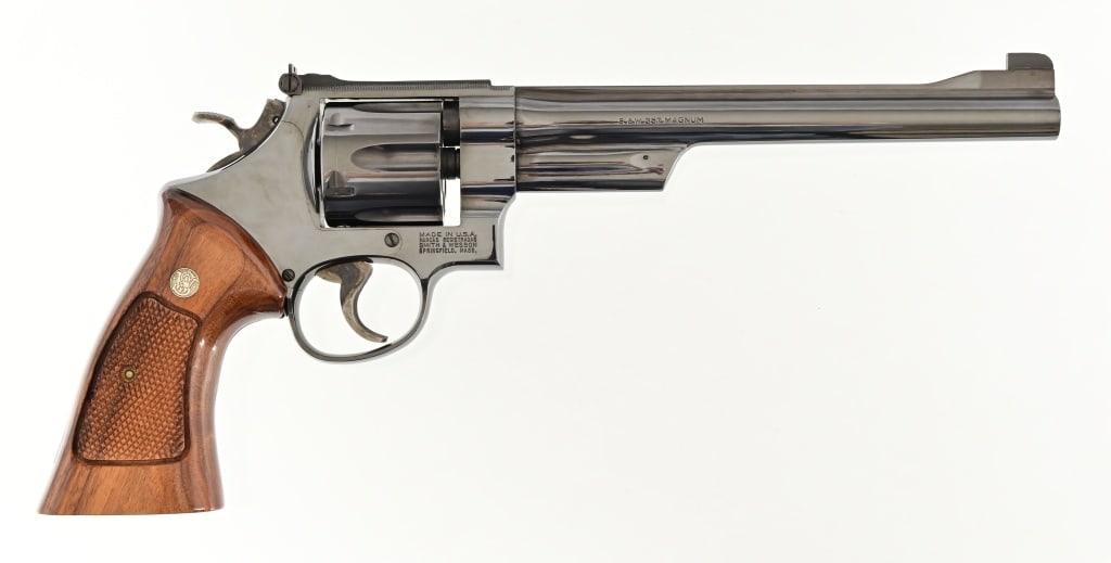 S&W Model 27-5 .357 Magnum Target Revolver: S/N BHT9257. 8 1/4". Nice condition. Modern.