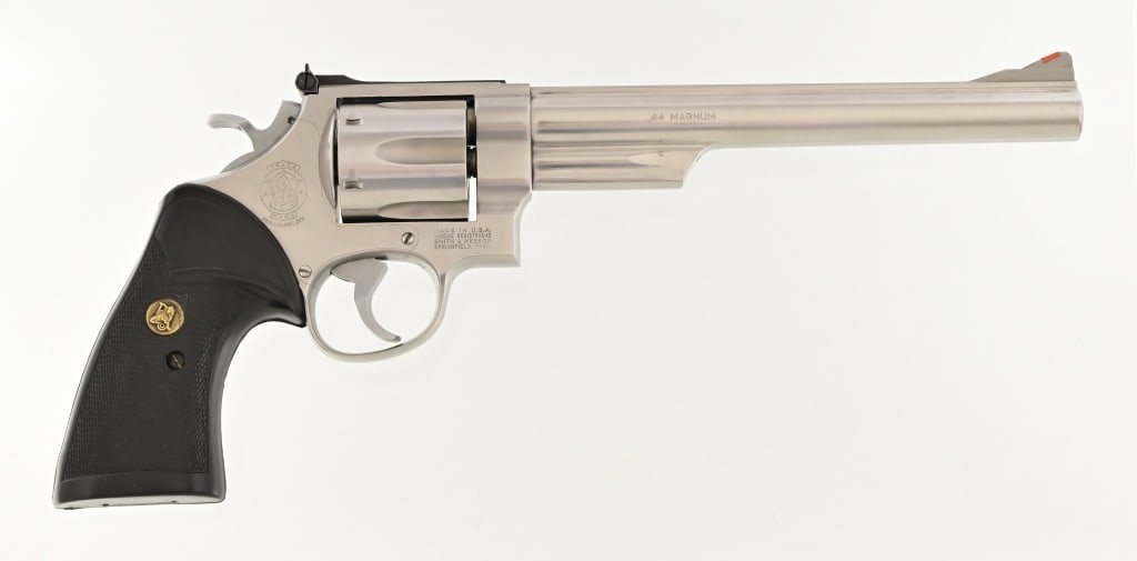 S&W Model 629-1 .44 Magnum Revolver: S/N AJE4872. 8 1/4" barrel. Modern