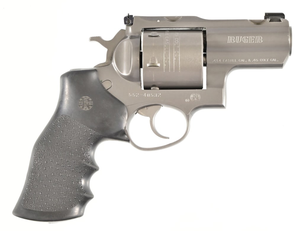 Ruger .454 Casull / .45 Long Colt Revolver: S/N 552-40532. 2 1/2" barrel. Modern.