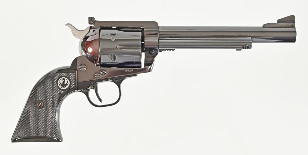Ruger Blackhawk - .44 Magnum 3 Screw: S/N 4329. In factory box. 6 1/2" barrel. Modern.