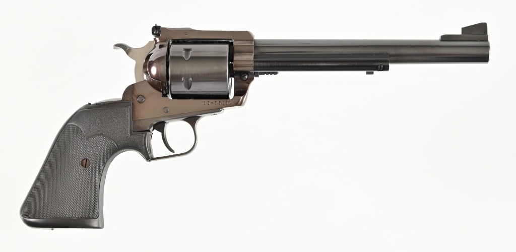 Ruger New Model Super Blackhawk .44 Magnum: S/N 83-95084. In factory box. 7 1/2" barrel. Modern.