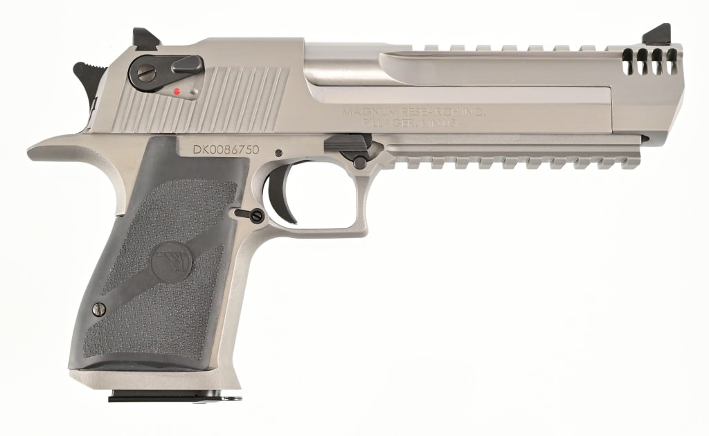 Magnum Research Desert Eagle .429DE Pistol: S/N DK0086750. In original factory case. 6" barrel. Modern.