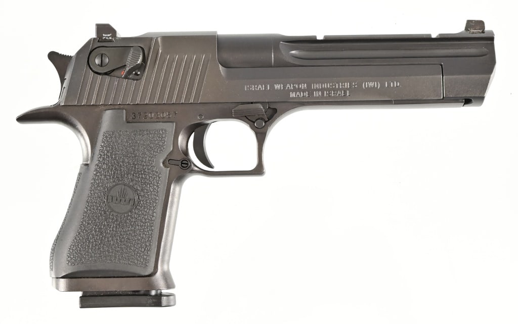 Magnum Research Desert Eagle .44 Magnum Pistol: S/N 37203057. In factory case. 6" barrel. 2 magazines. Modern.