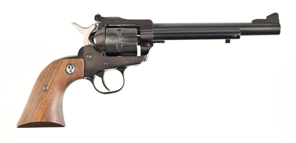 Ruger New Model Single Six .22 Revolver: S/N 67-54353. 6 1/2" barrel. Modern.