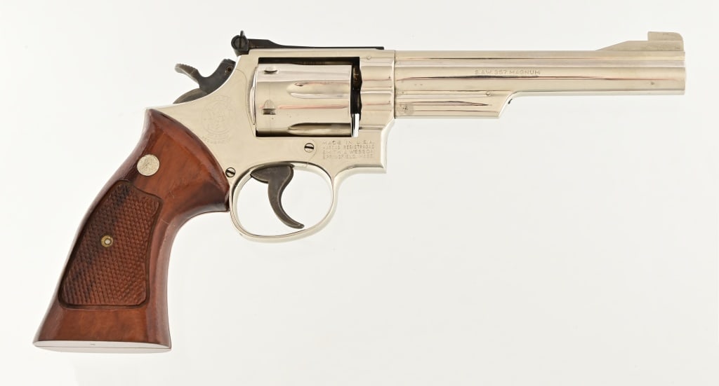 S&W Model 19-4 .357 Magnum Revolver: S/N 51K4893. 5 7/8" barrel. Modern