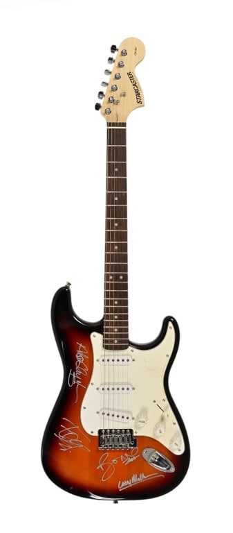 U2 Signed Fender Starcaster Electric Guitar (1 of 5)