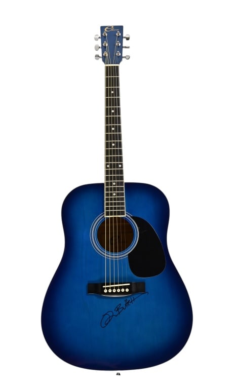 Jimmy Buffett Signed Eleca Acoustic Guitar (1 of 3)