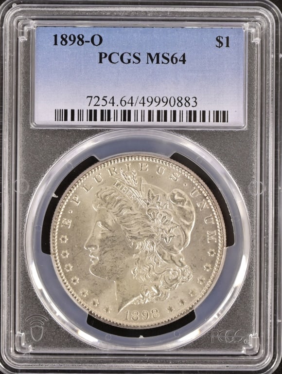 1898-O Morgan Silver Dollar PCGS MS64 (1 of 2)