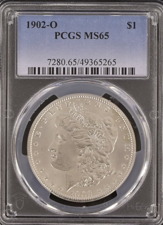 1902-O Morgan Silver Dollar PCGS MS65 (1 of 2)