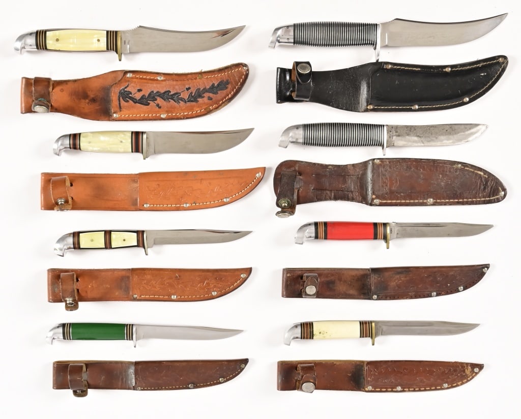 8 Western Hunting Knives (1 of 3)