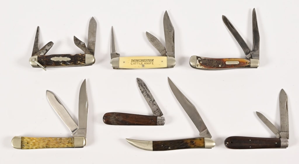 Winchester Pocket Knife Collection Cattle Knife (1 of 2)