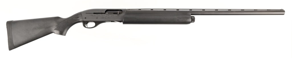 Remington 1100 Semi-Auto 16 GA Shotgun: S/N R221208W. Chambered 2 3/4". 27 1/2" barrel. Modern.