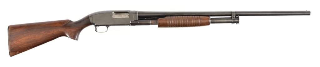 Winchester Model 12 - 12 Gauge Shotgun: 28" barrel, pump action shotgun, chambered for 2 3/4" shells, modified choke. Modern.