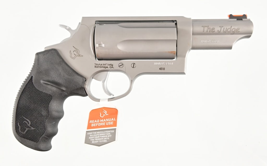 Taurus Judge .45 Colt/.410 Revolver: S/N ADA843361. In original factory box. 3" barrel. Modern.